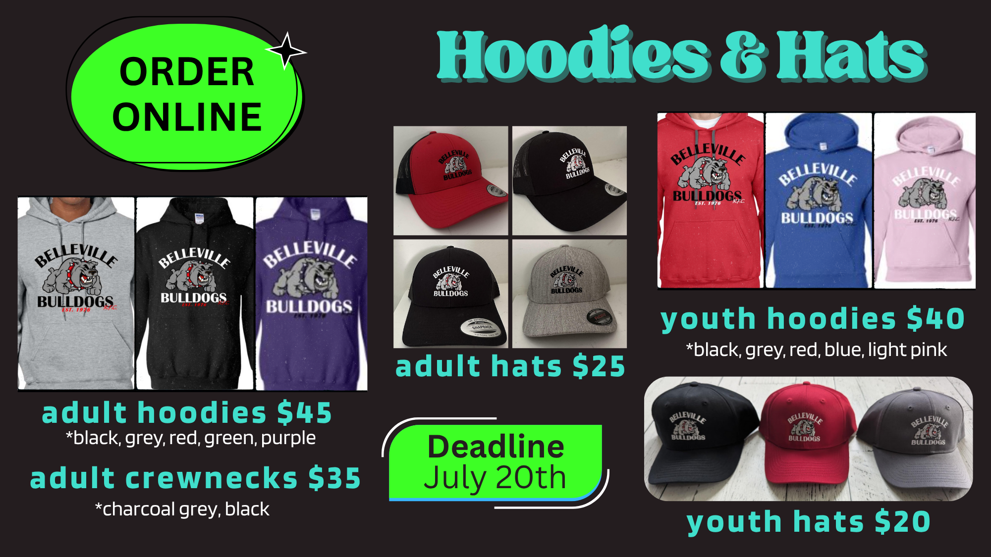 Hoodies & Hats